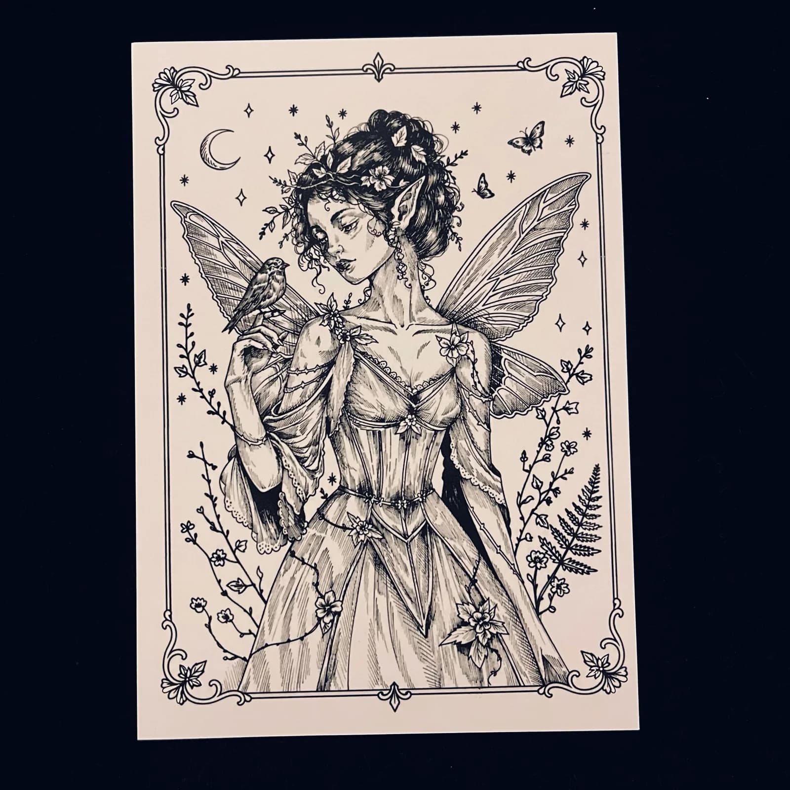 Print A4 Fée de Maison Pandore