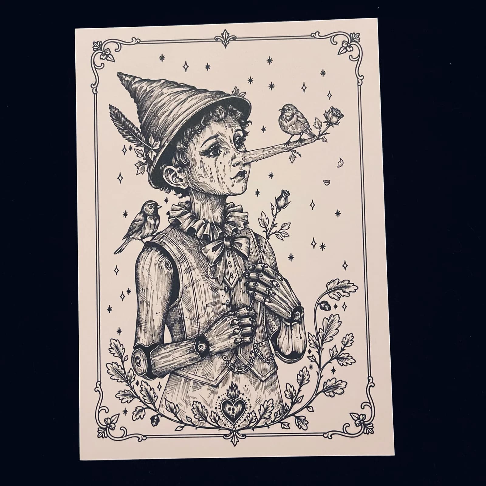 Print A4 Pinocchio de Maison Pandore