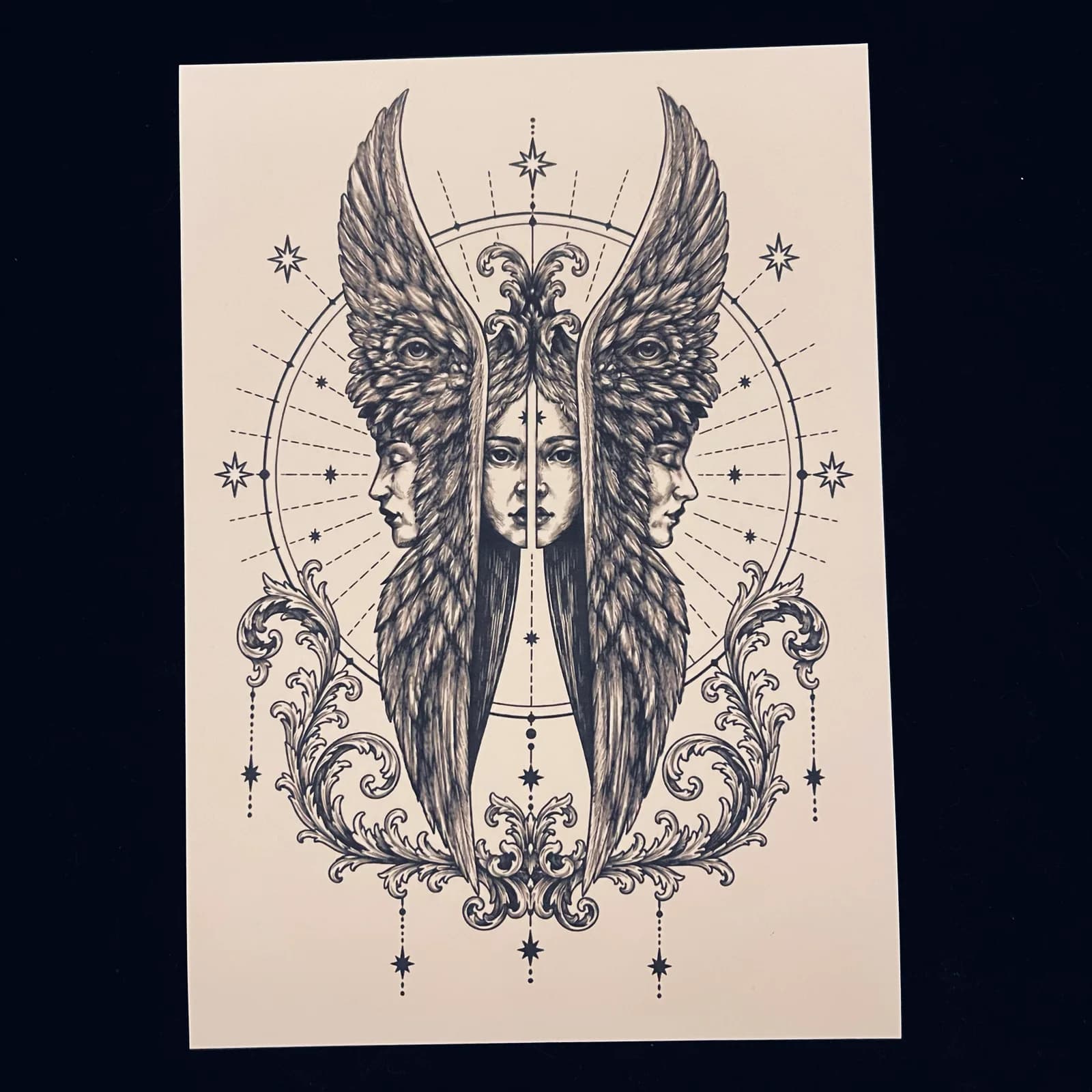 Print A4 Séraphin de Maison Pandore