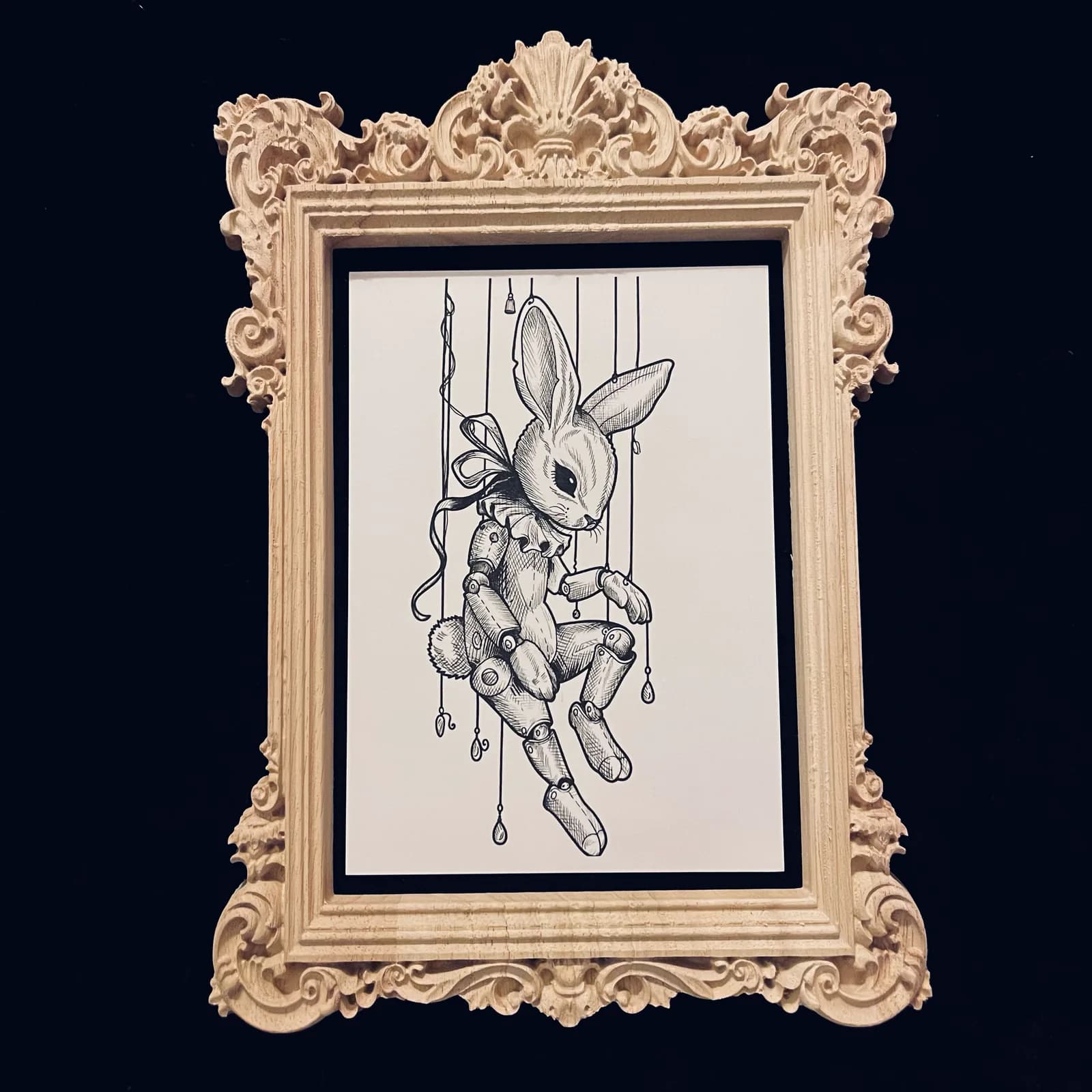 Print A5 Lapin de Maison Pandore