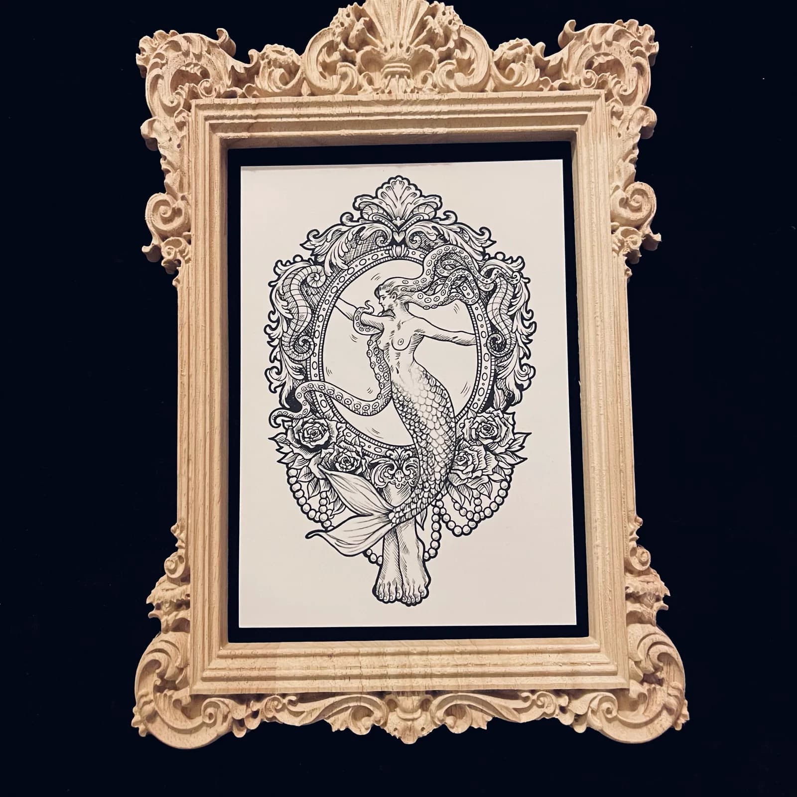 Print A5 Sirène de Maison Pandore