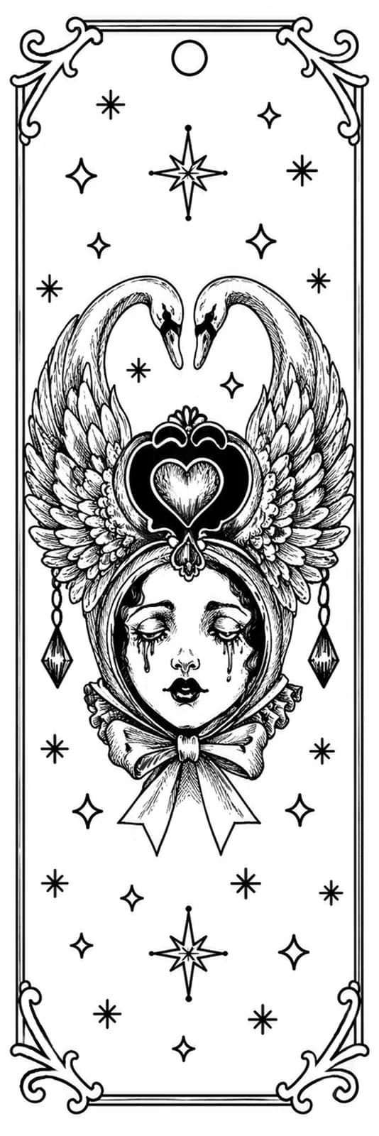 Pierrot, vue du dessin numérisé